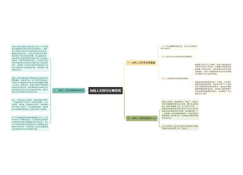 纳税人识别号在哪里看