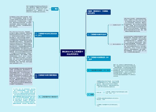 测绘新技术在工程测量中的应用及研究