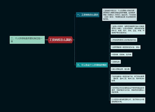 工资纳税怎么算的