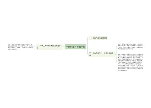 个体户怎样申报个税