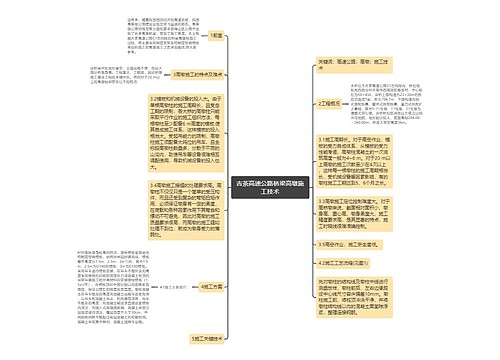 吉茶高速公路桥梁高墩施工技术