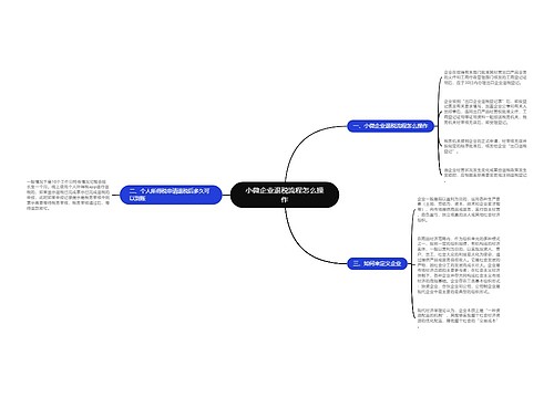 小微企业退税流程怎么操作