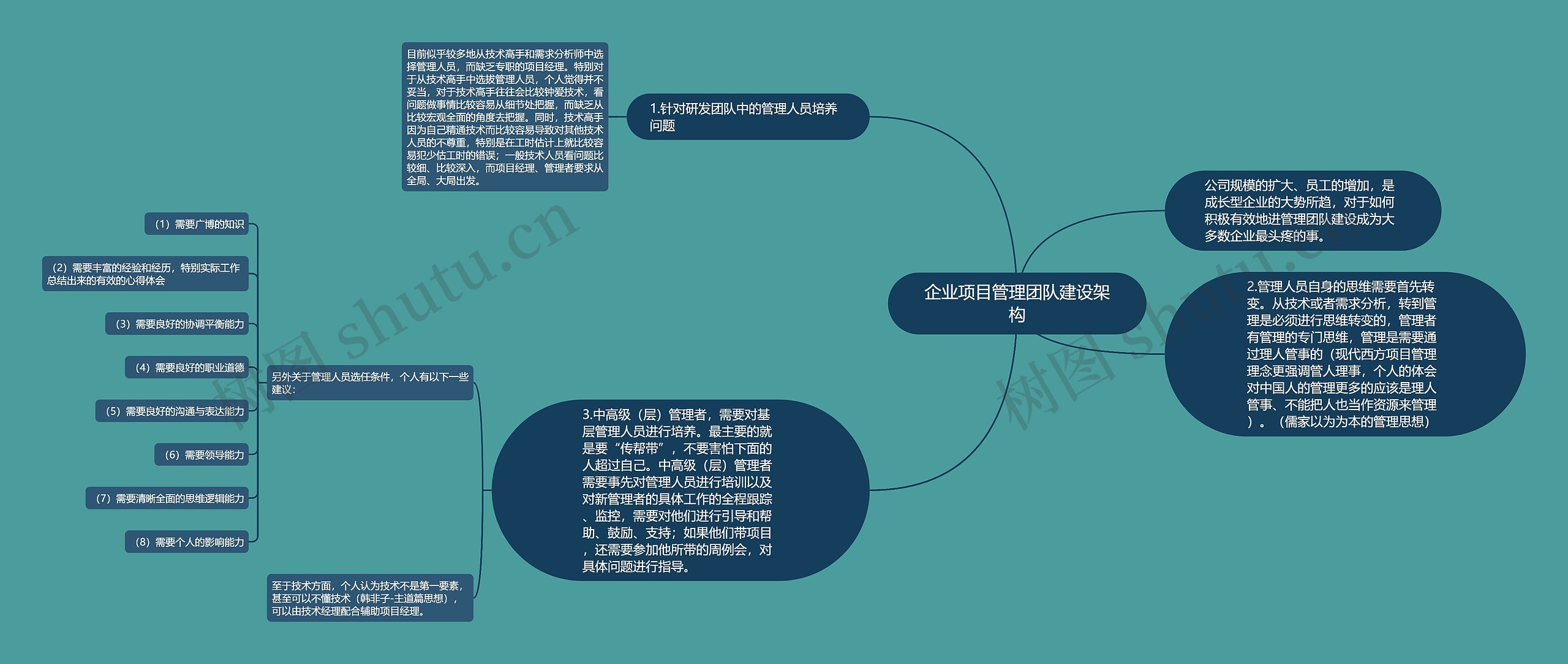 企业项目管理团队建设架构