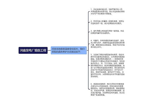 河曲发电厂烟囱工程