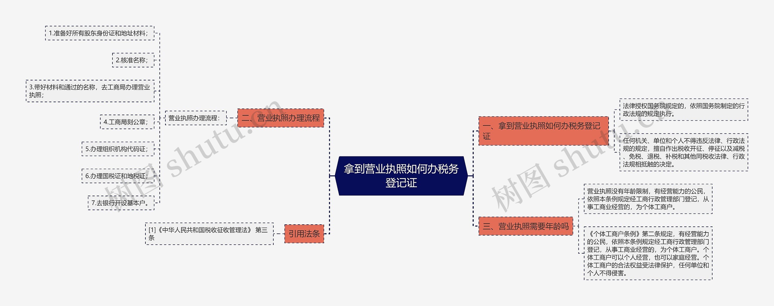 拿到营业执照如何办税务登记证