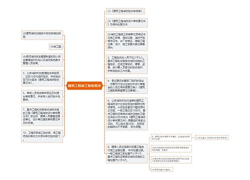 建筑工程竣工验收程序