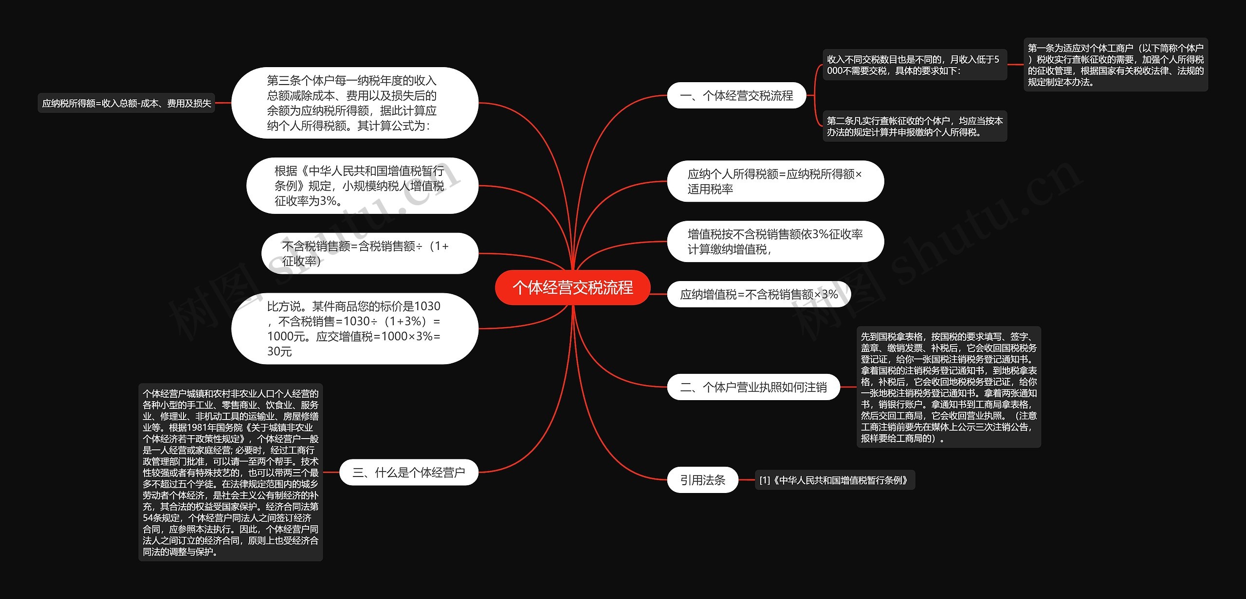 个体经营交税流程