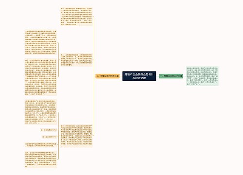 房地产企业预售业务会计与税务处理