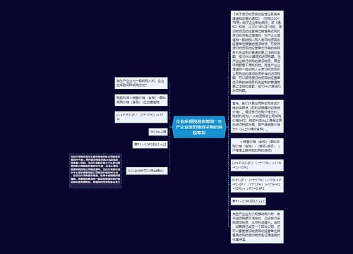 企业所得税税收筹划――生产企业废旧物资采购的纳税筹划 企业所得税税收筹划――生产企业废旧物资采购的纳税筹划