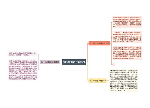纳税申报期什么意思