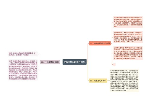 纳税申报期什么意思