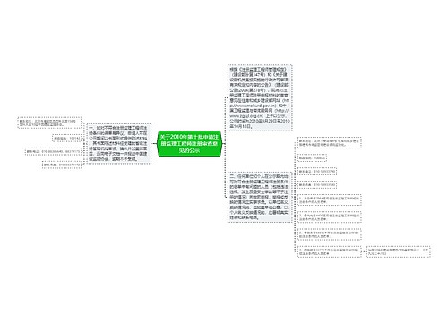 关于2010年第十批申请注册监理工程师注册审查意见的公示