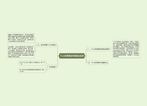 个人所得税未申报会怎样