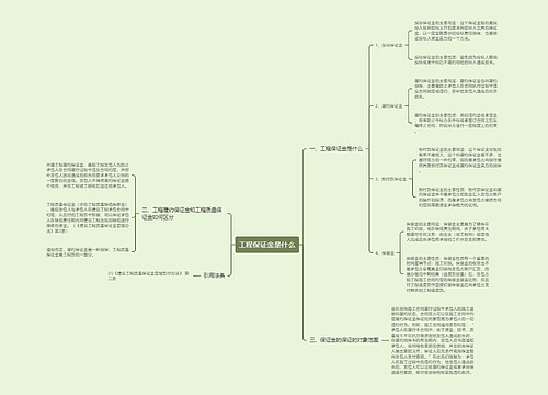 工程保证金是什么