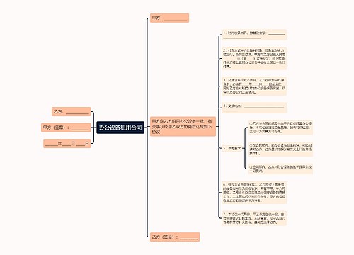 办公设备租用合同