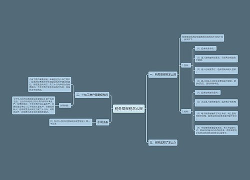 税务局报税怎么报