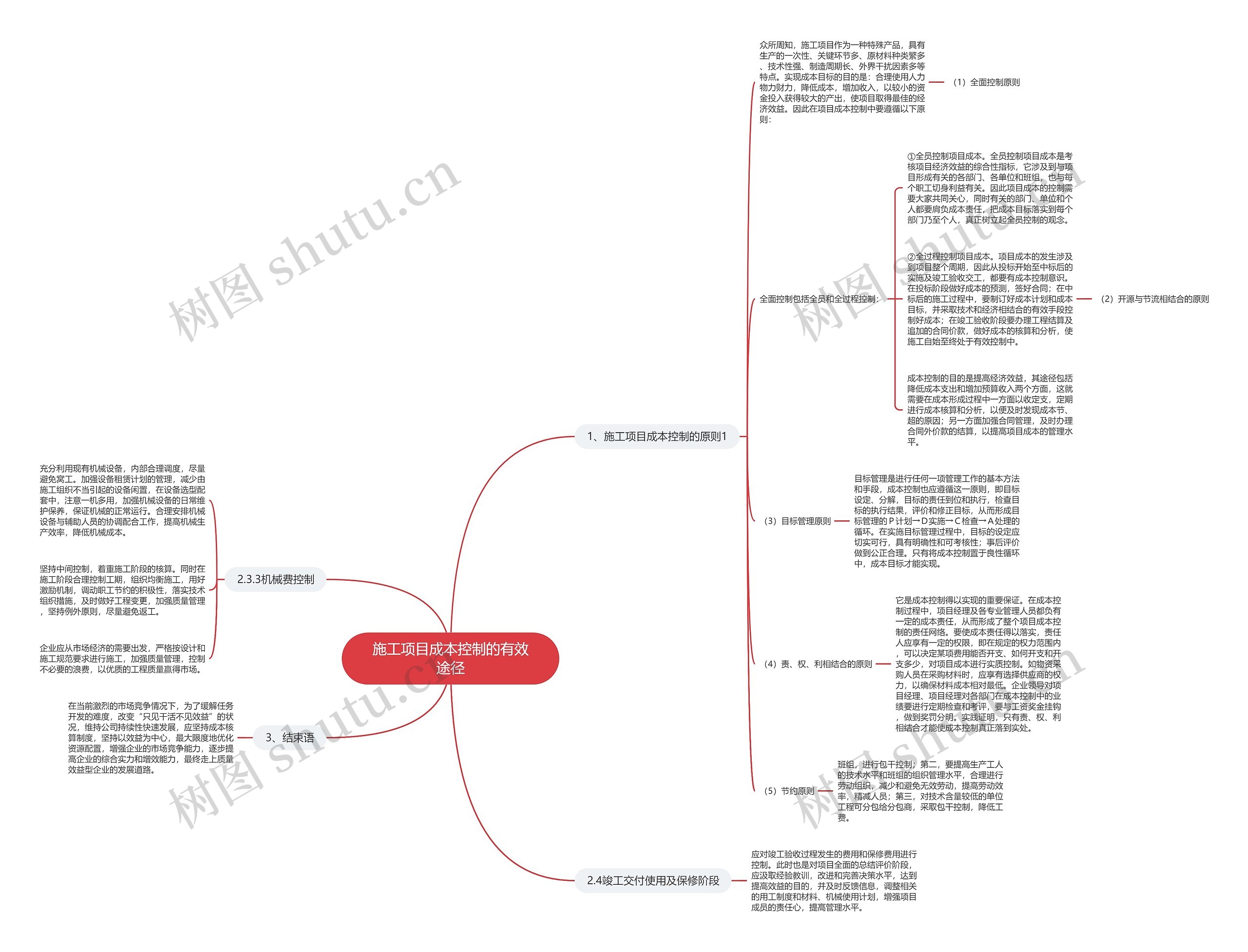 施工项目成本控制的有效途径 施工项目成本控制的有效途径