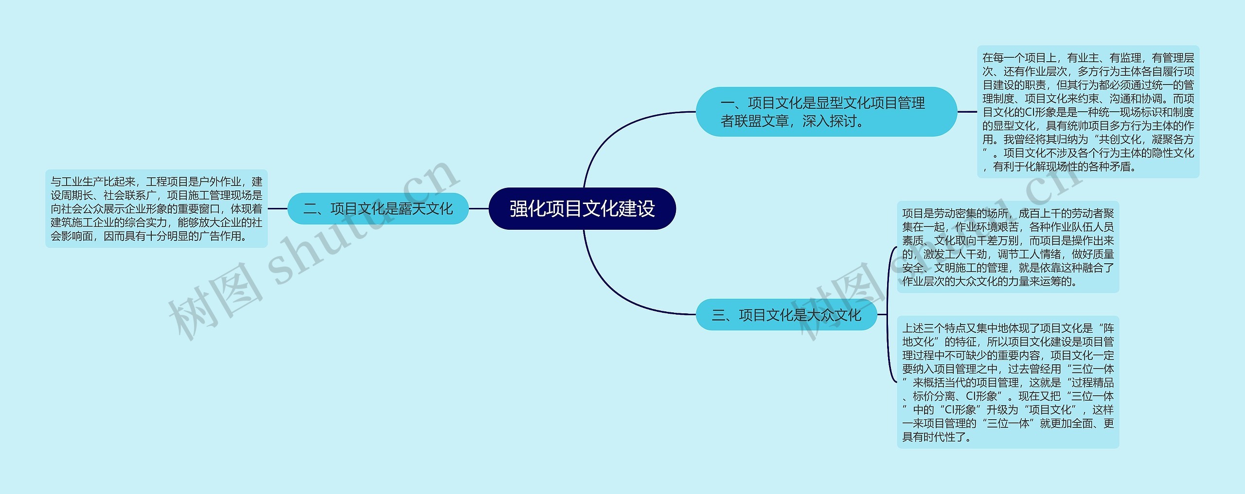 强化项目文化建设