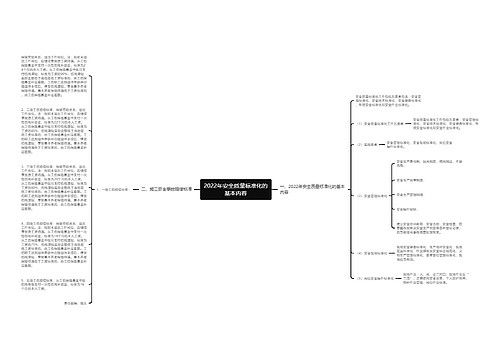 2022年安全质量标准化的基本内容