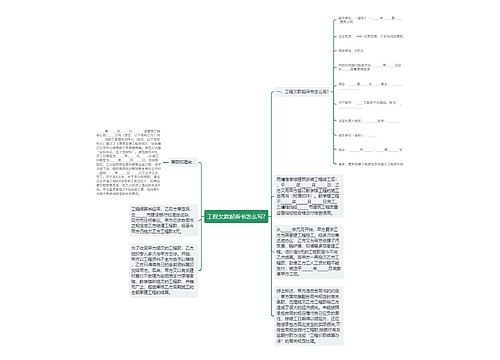 工程欠款起诉书怎么写?