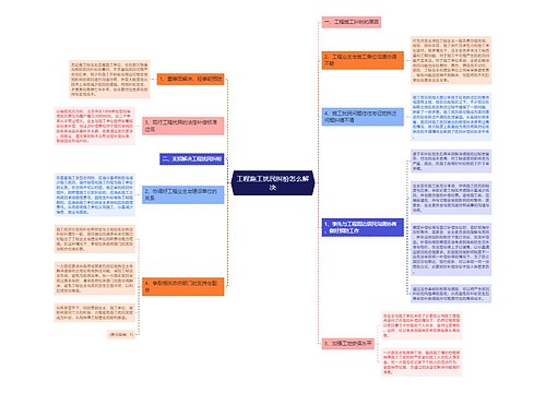 工程施工扰民纠纷怎么解决