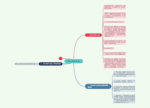 外包公司员工怎么