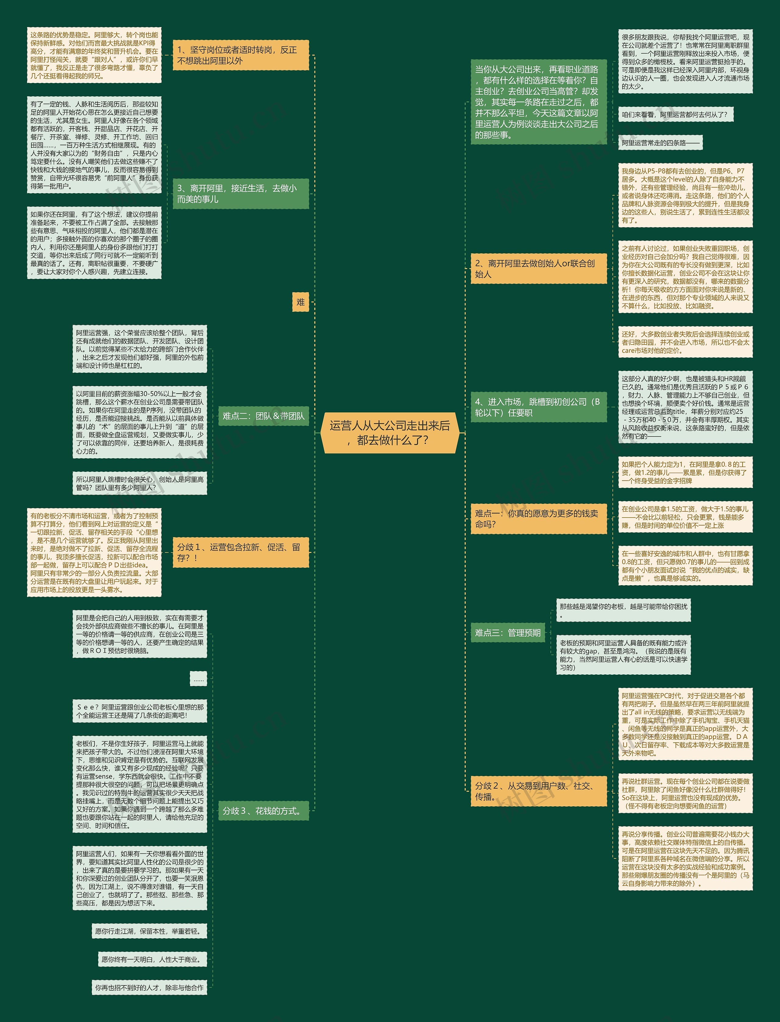 运营人从大公司走出来后,都去做什么了? 运营人从大公司走出来后,都去做什么了?
