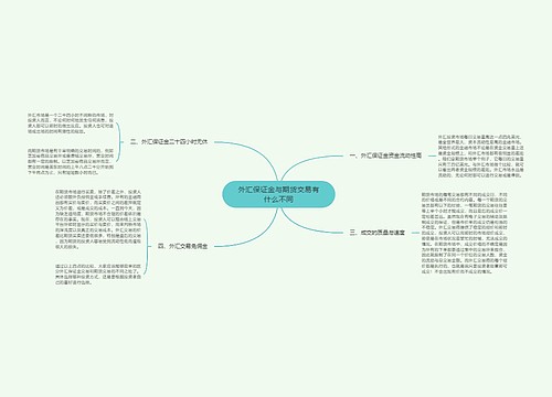 外汇保证金与期货交易有什么不同