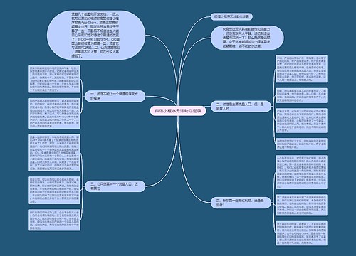 微信小程序无法助你逆袭