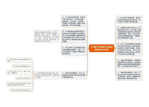 人民银行取消银行间债券流通审批的内容