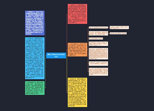 建筑工程造价审计的常用方法