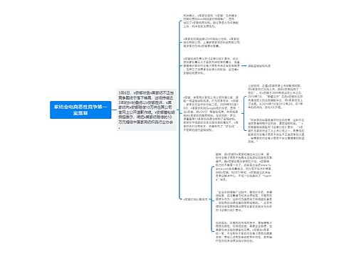 家纺业电商恶性竞争第一案落幕