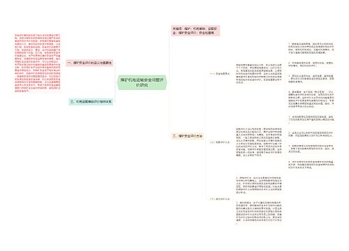 煤矿机电运输安全问题评价研究