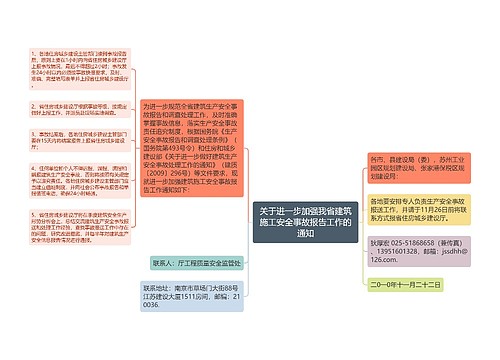 关于进一步加强我省建筑施工安全事故报告工作的通知