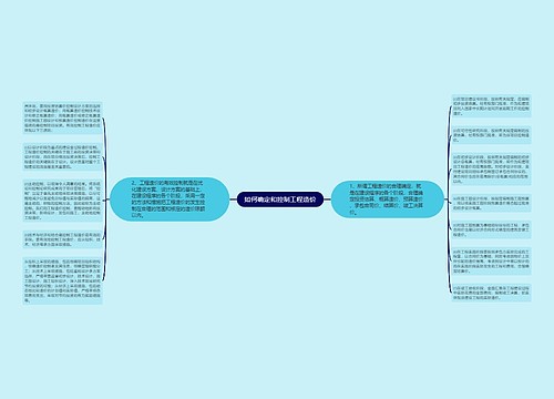 如何确定和控制工程造价