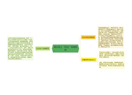 美女网上“织出”传销陷阱