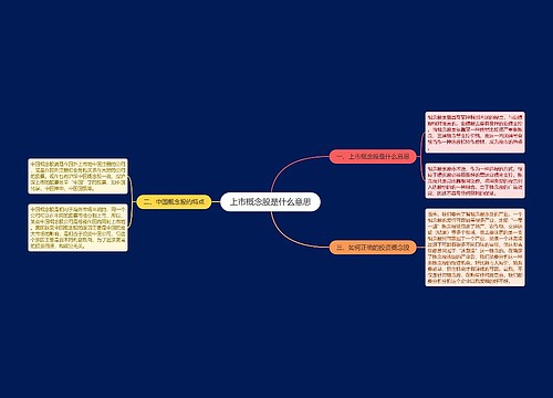 上市概念股是什么意思