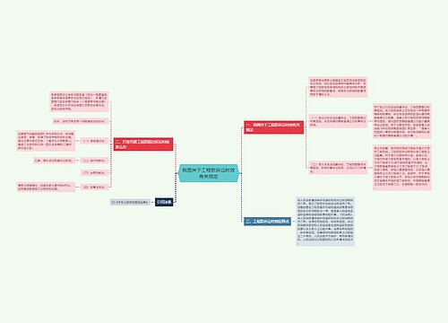 我国关于工程款诉讼时效有关规定