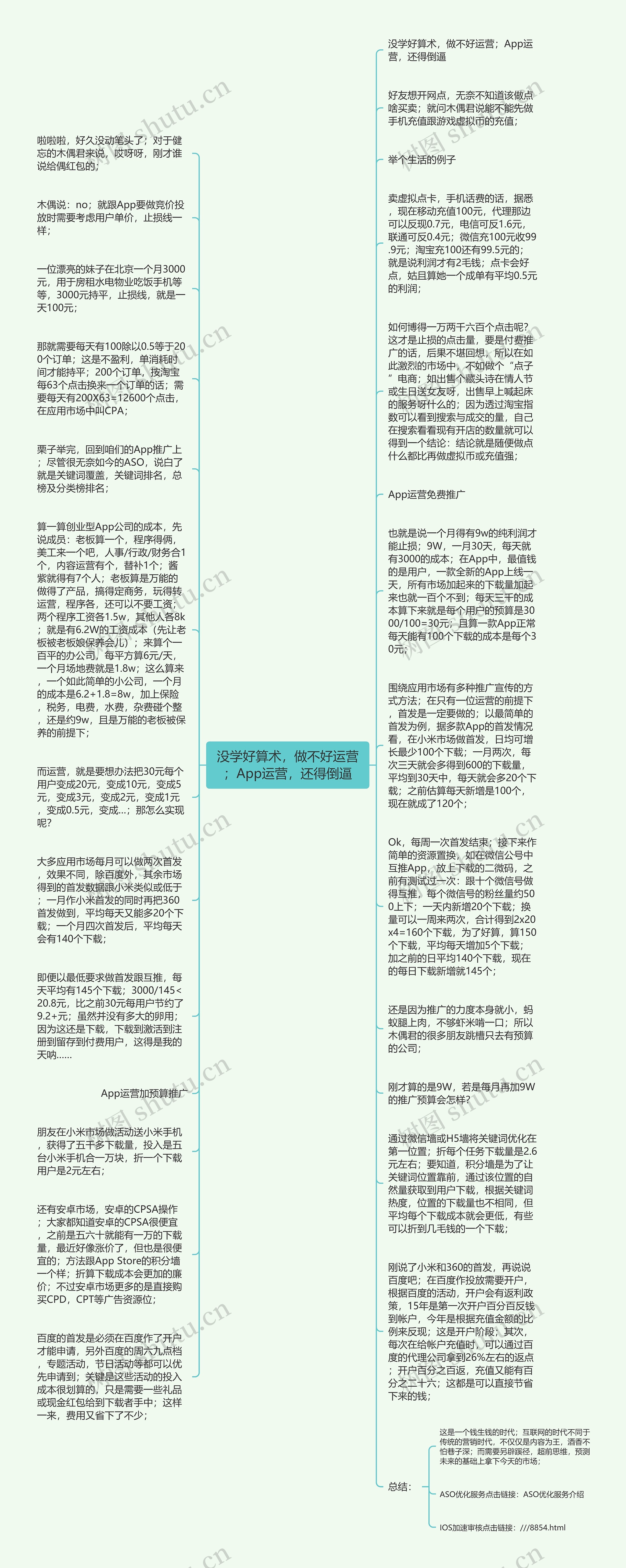 没学好算术，做不好运营；App运营，还得倒逼