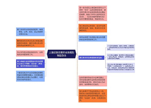 上海证券交易所业务规则制定办法