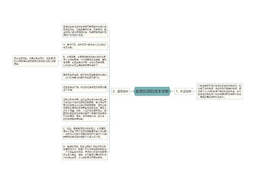 股票投资的成本详解