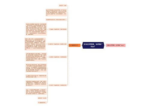 没有任何预算，如何推广App？