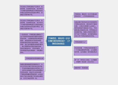 子弹短信，是如何一步步引爆互联网神经的？（子弹短信被微信）