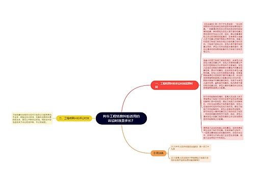 判令工程结算纠纷适用的诉讼时效是多长？