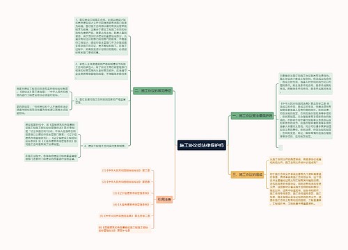 施工协议受法律保护吗