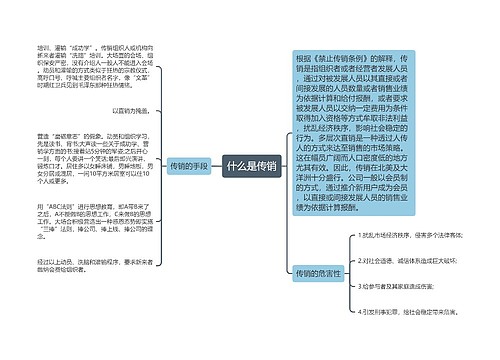 什么是传销