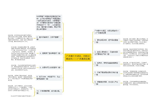 广点通十大误区，你踩过哪些坑——广点通误区篇