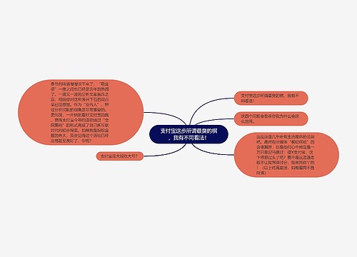 支付宝这步所谓最臭的棋，我有不同看法！