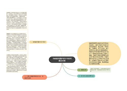 当前基坑围护设计中的问题及对策