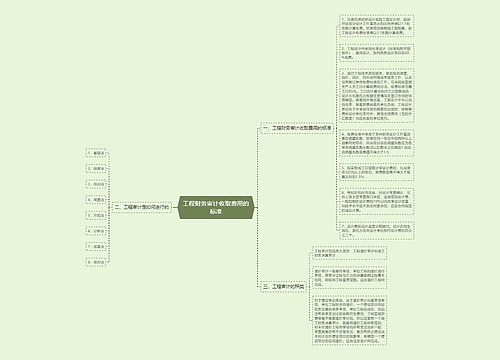 工程财务审计收取费用的标准